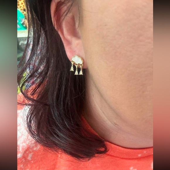 🌧️ Rain Cloud Earrings 🌧️ - Picture 4 of 6